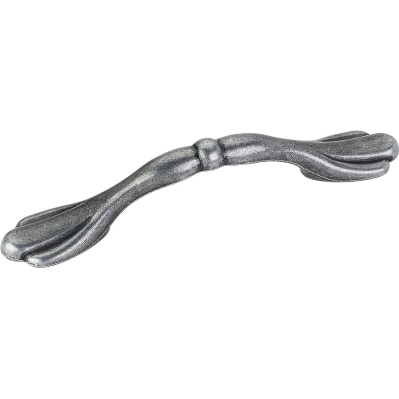 Arcadia Pull, 3" C/C, Distressed Antique Silver